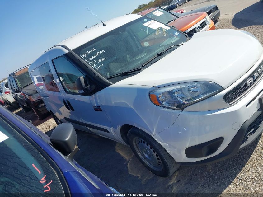 2022 Ram Promaster City Cargo Van VIN: ZFBHRFAB8N6Y61560 Lot: 43627651