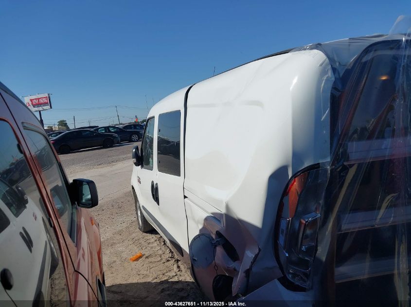 2022 Ram Promaster City Cargo Van VIN: ZFBHRFAB8N6Y61560 Lot: 43627651