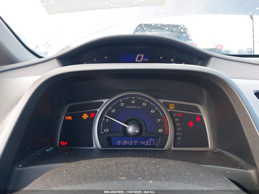 2009 Honda Civic Lx VIN: 19XFA16509E029583 Lot: 43627656