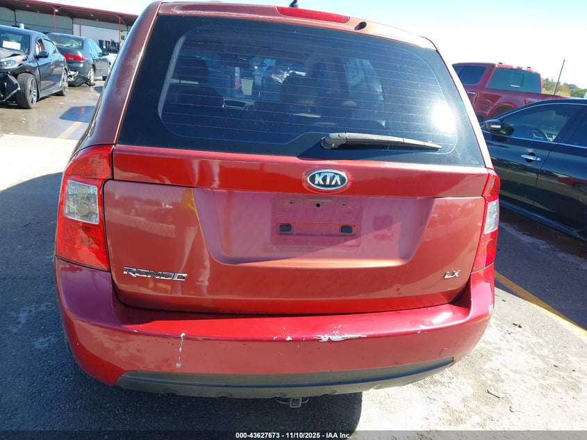 2008 Kia Rondo Lx Base VIN: KNAFG525087174209 Lot: 43627673