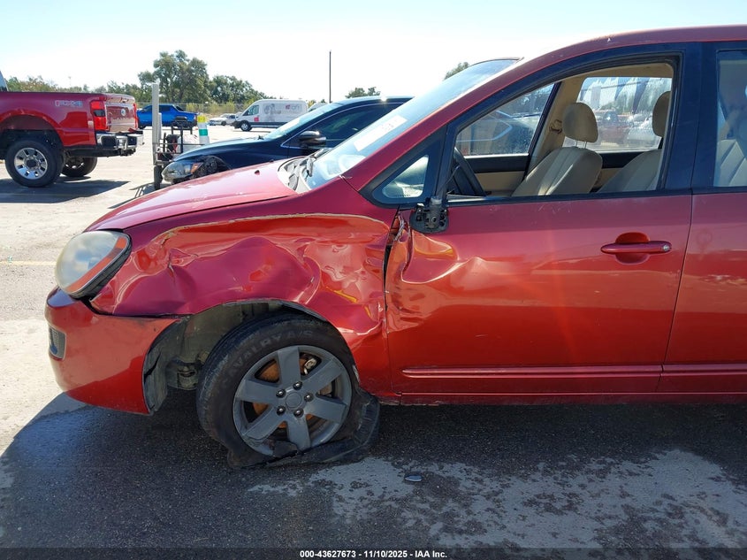 2008 Kia Rondo Lx Base VIN: KNAFG525087174209 Lot: 43627673