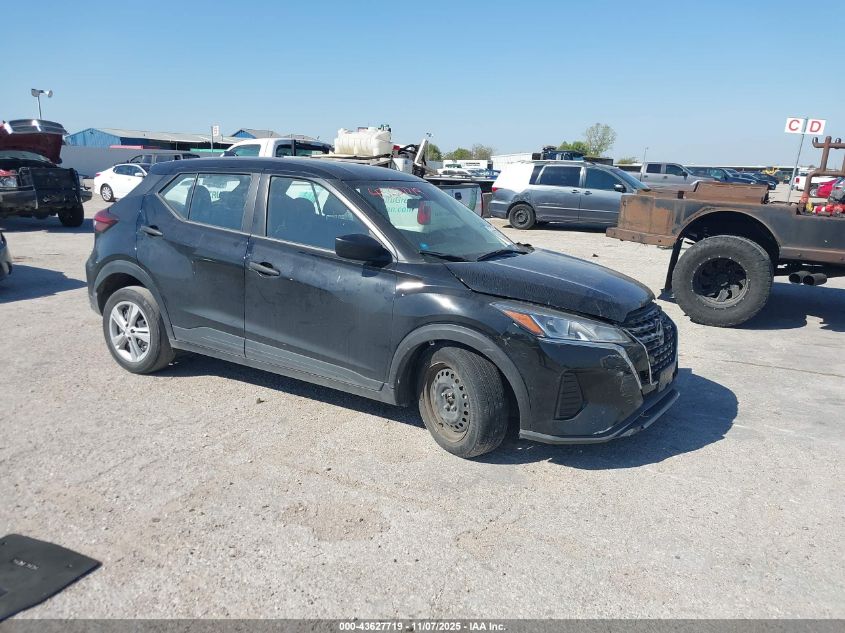 2022 Nissan Kicks S VIN: 3N1CP5BV5NL524076 Lot: 43627719