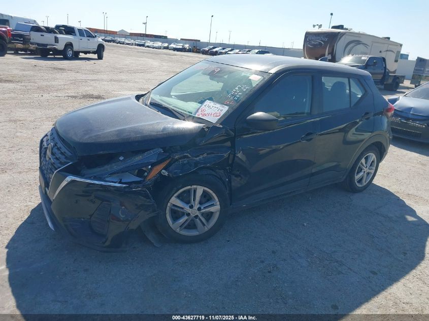 2022 Nissan Kicks S VIN: 3N1CP5BV5NL524076 Lot: 43627719