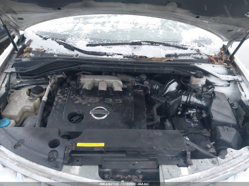 2006 Nissan Murano Sl/Se/S VIN: JN8AZ08W86W506575 Lot: 43627745