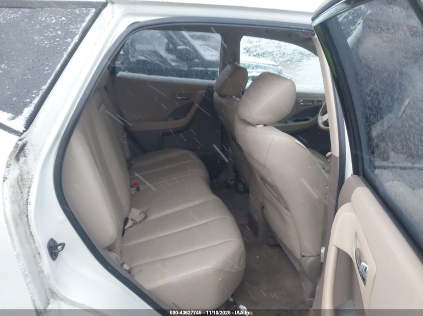 2006 Nissan Murano Sl/Se/S VIN: JN8AZ08W86W506575 Lot: 43627745