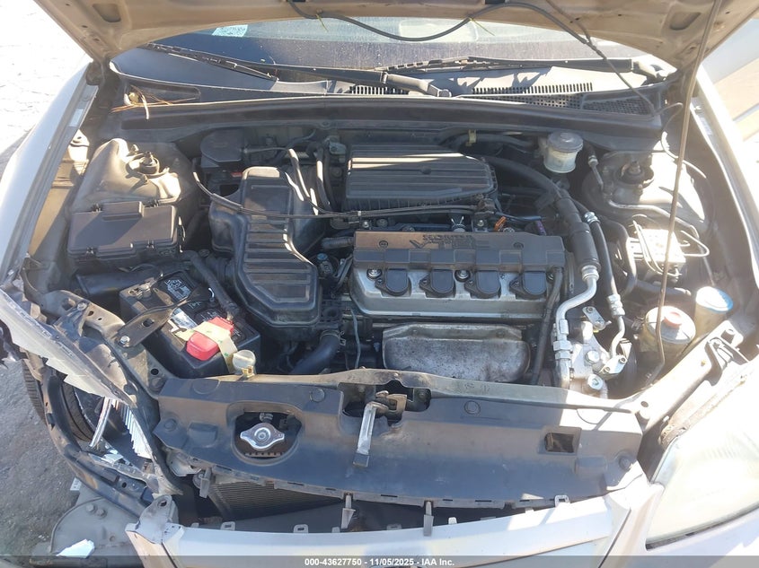 2003 Honda Civic Ex VIN: 2HGES26783H571589 Lot: 43627750