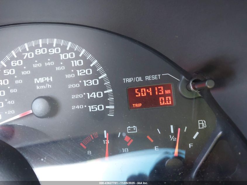 2000 Chevrolet Camaro Z28 VIN: 2G1FP22GXY2134366 Lot: 43627781