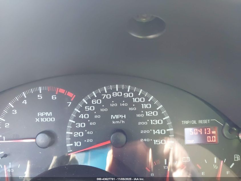 2000 Chevrolet Camaro Z28 VIN: 2G1FP22GXY2134366 Lot: 43627781