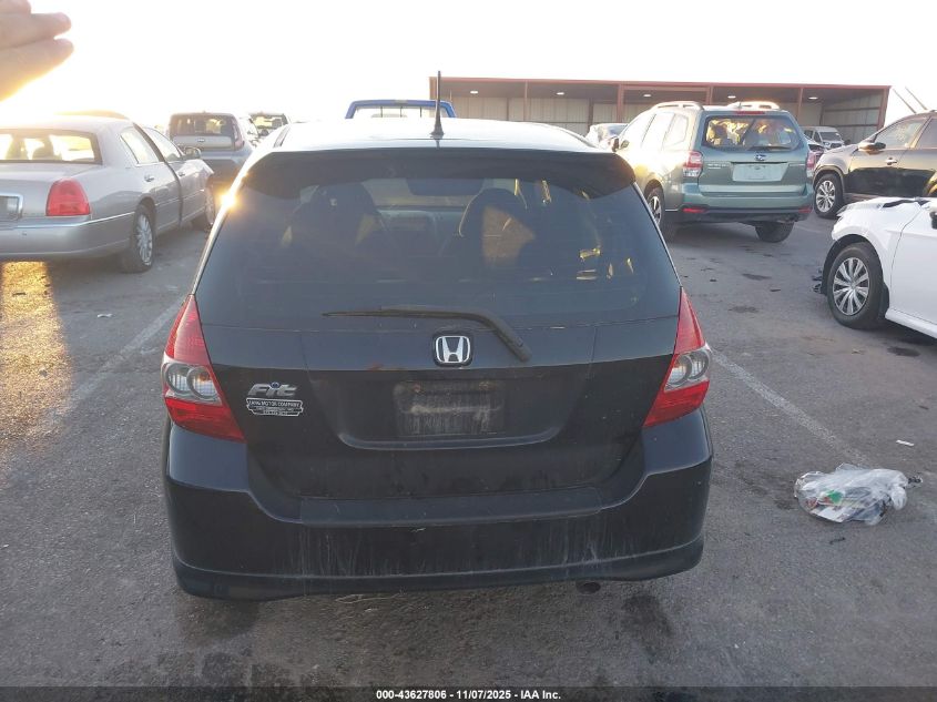 2007 Honda Fit Sport VIN: JHMGD38657S004703 Lot: 43627806