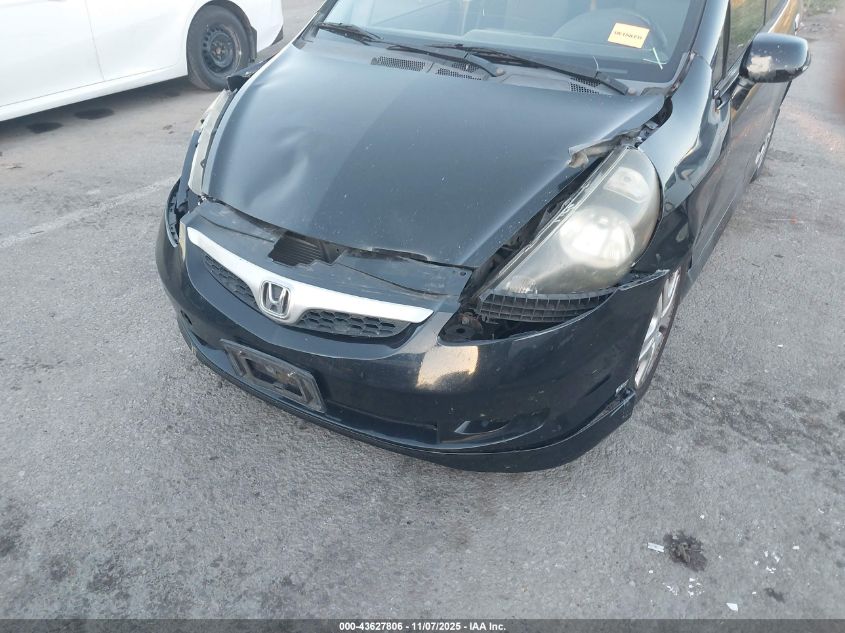 2007 Honda Fit Sport VIN: JHMGD38657S004703 Lot: 43627806