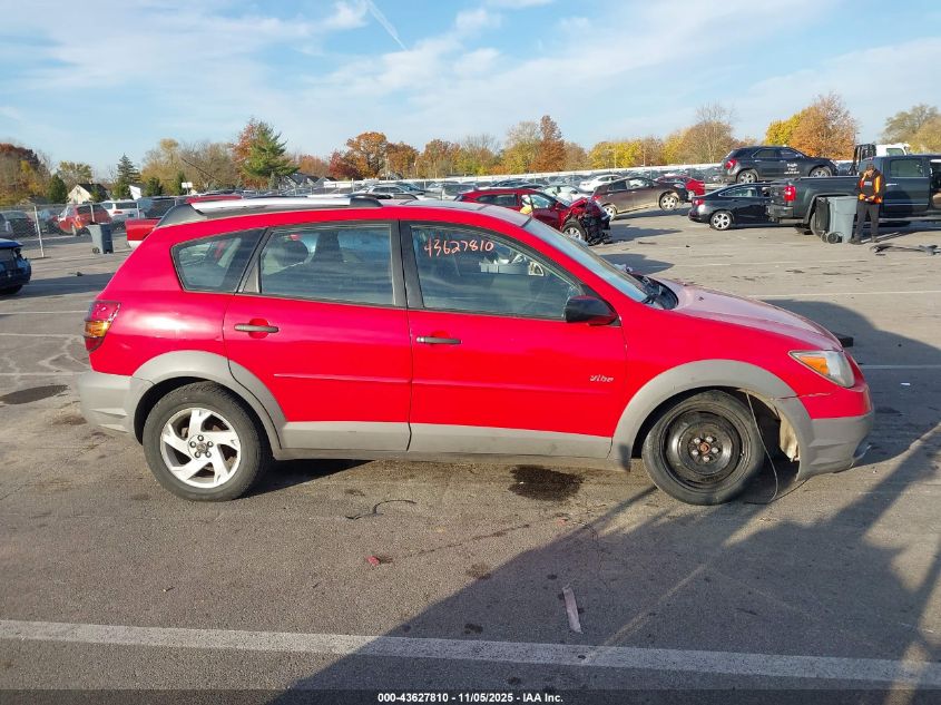 2003 Pontiac Vibe VIN: 5Y2SL62823Z406268 Lot: 43627810