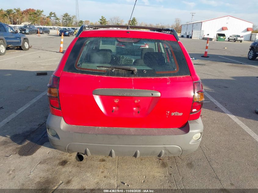 2003 Pontiac Vibe VIN: 5Y2SL62823Z406268 Lot: 43627810