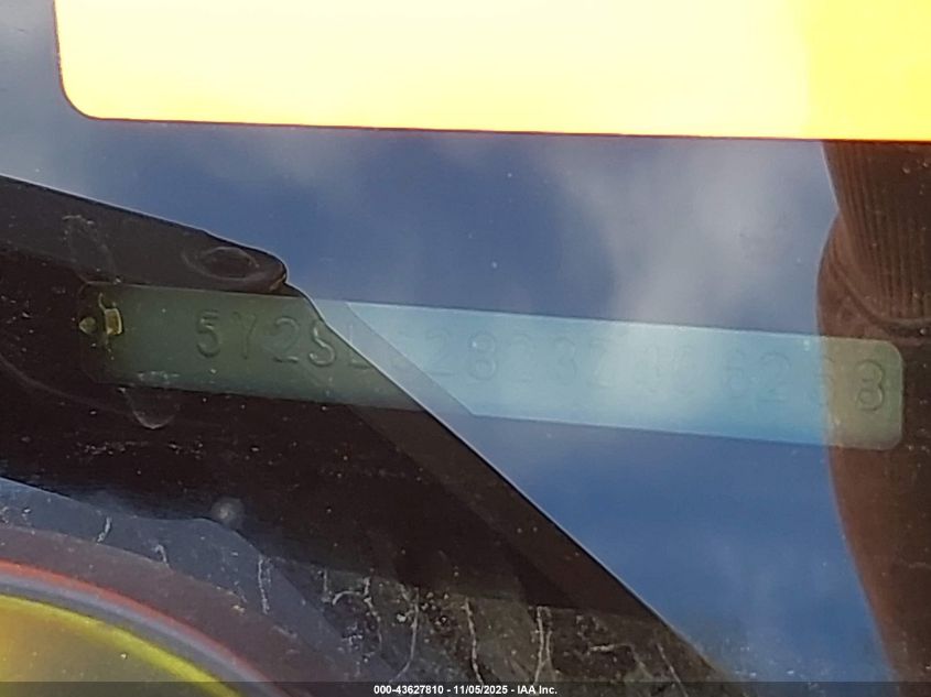 2003 Pontiac Vibe VIN: 5Y2SL62823Z406268 Lot: 43627810