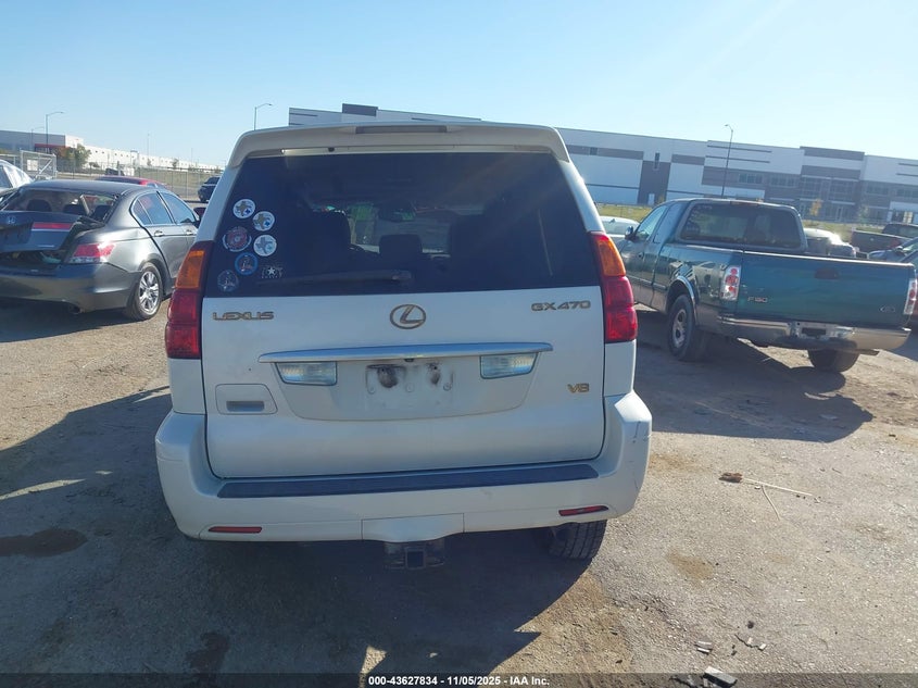 2005 Lexus Gx 470 VIN: JTJBT20X950074451 Lot: 43627834