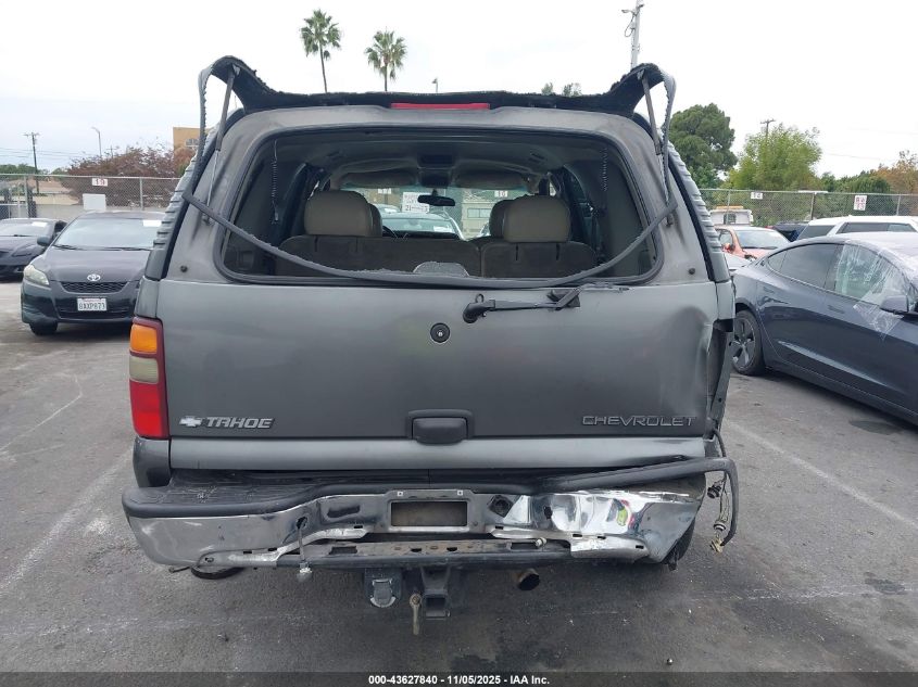 2001 Chevrolet Tahoe Ls VIN: 1GNEC13T61J151839 Lot: 43627840