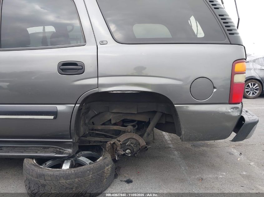 2001 Chevrolet Tahoe Ls VIN: 1GNEC13T61J151839 Lot: 43627840