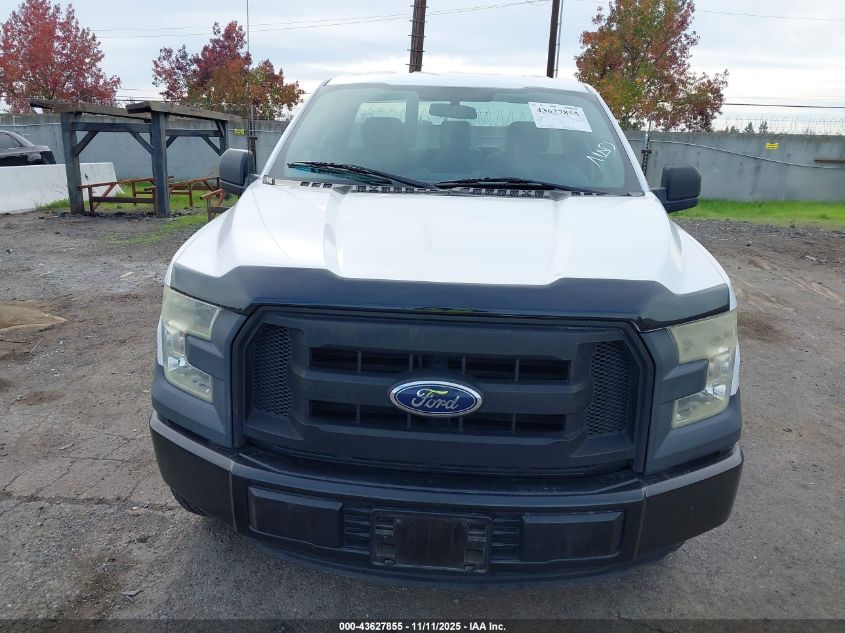 2015 Ford F-150 Xl VIN: 1FTMF1C87FFB71583 Lot: 43627855