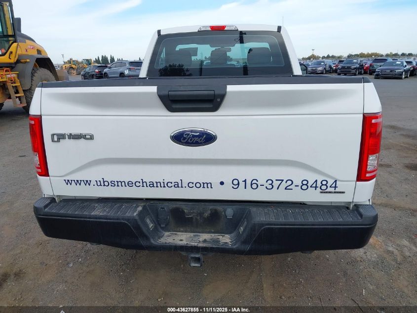 2015 Ford F-150 Xl VIN: 1FTMF1C87FFB71583 Lot: 43627855