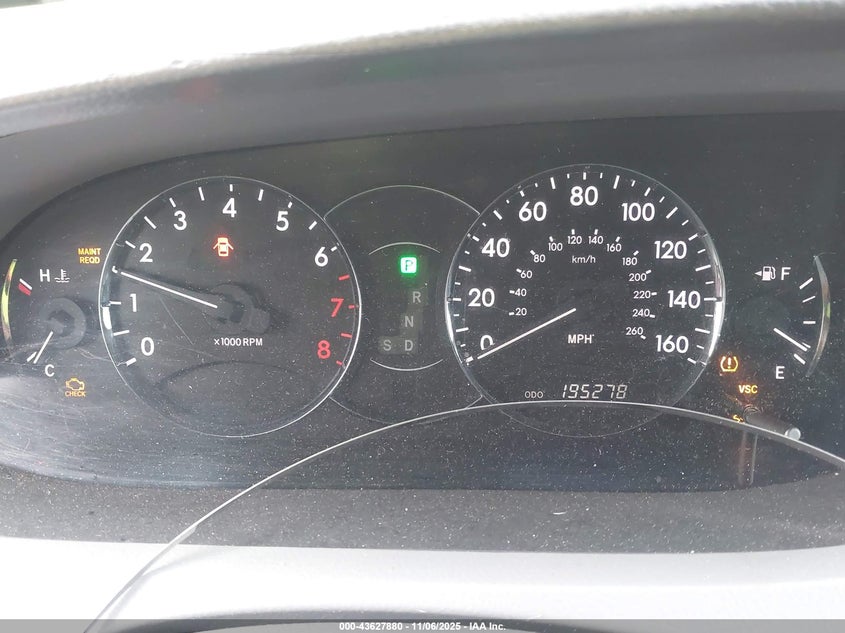 2008 Toyota Avalon Xls VIN: 4T1BK36BX8U280250 Lot: 43627880