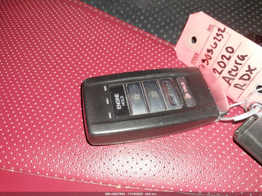 2020 Acura Rdx A-Spec Package VIN: 5J8TC2H62LL037466 Lot: 43627884