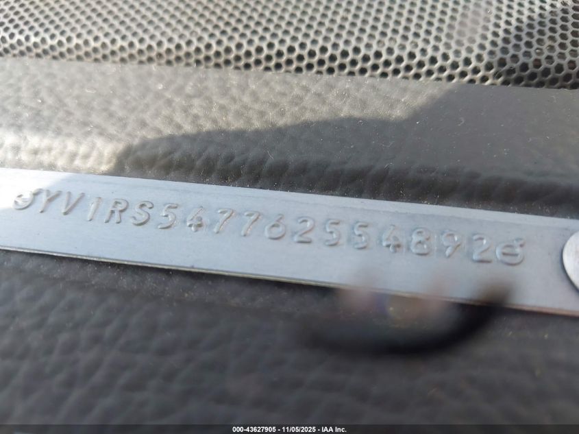 2006 Volvo S60 T5 VIN: YV1RS547762554892 Lot: 43627905