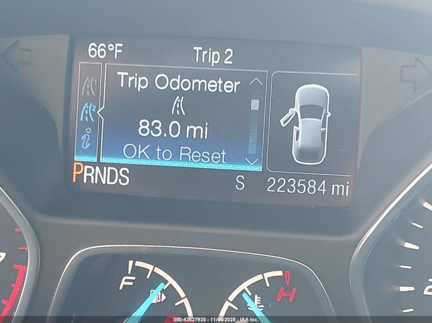 2014 Ford Escape Se VIN: 1FMCU0GX6EUB39937 Lot: 43627935