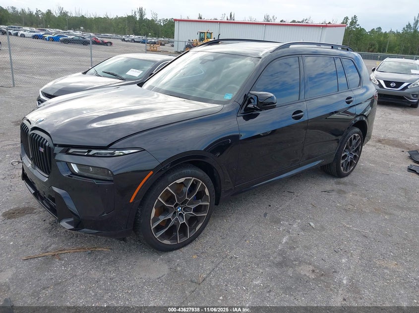 2024 BMW X7 M60I VIN: 5UX33EM00R9T52420 Lot: 43627938
