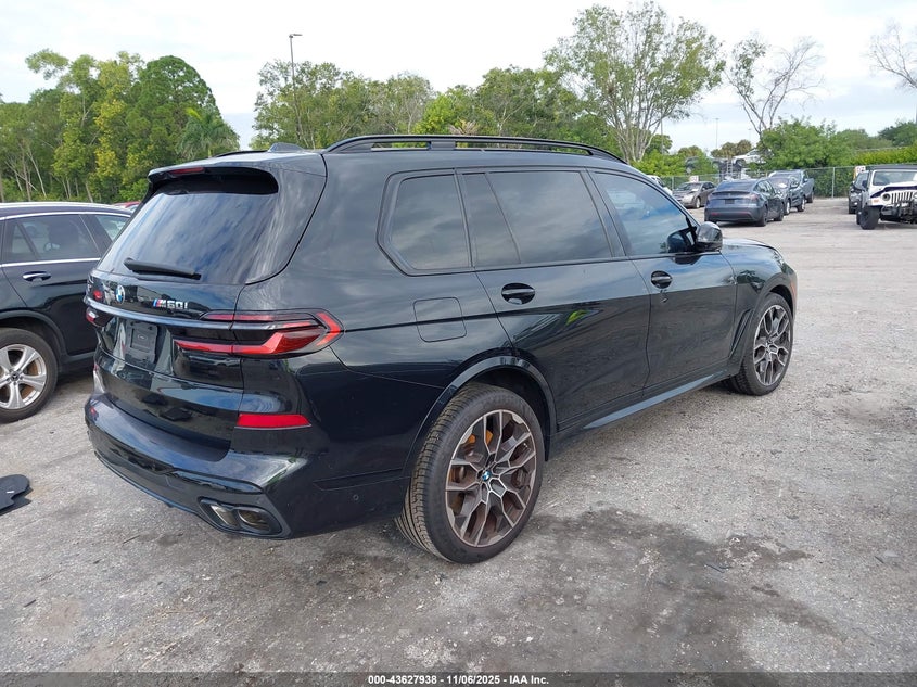 2024 BMW X7 M60I VIN: 5UX33EM00R9T52420 Lot: 43627938