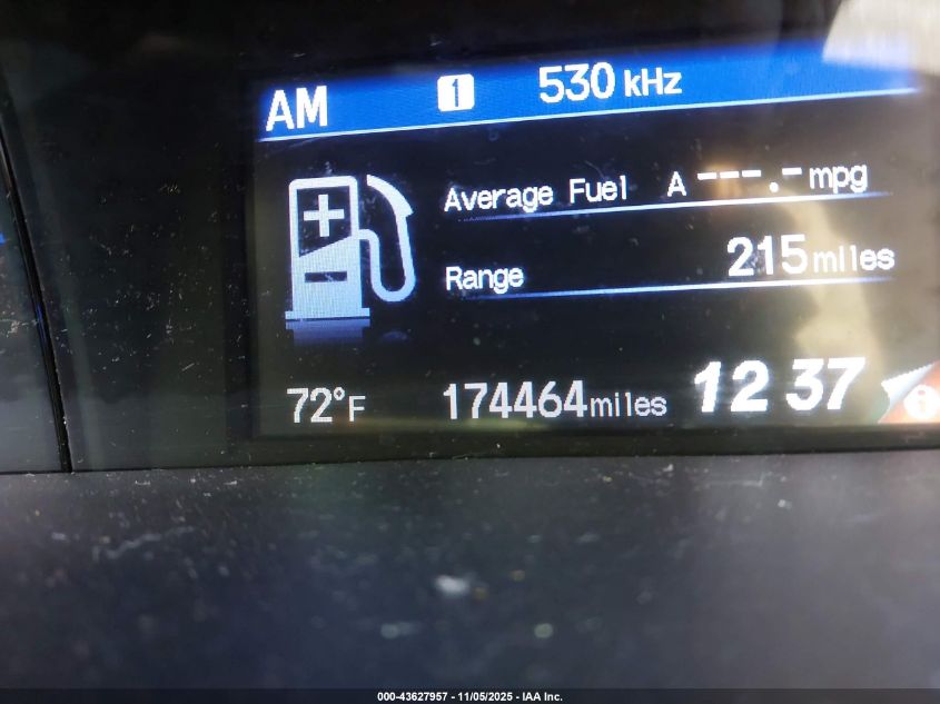 2012 Honda Civic Natural Gas VIN: 19XFB5F50CE002900 Lot: 43627957