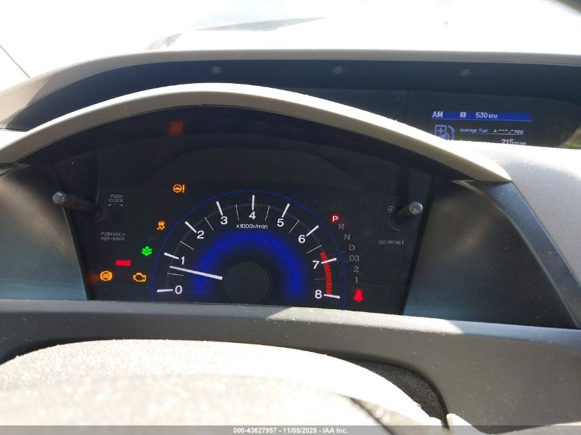 2012 Honda Civic Natural Gas VIN: 19XFB5F50CE002900 Lot: 43627957