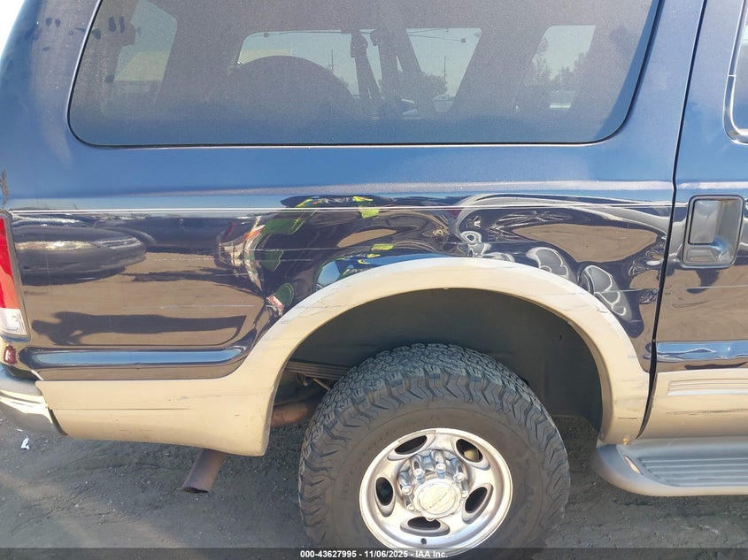 2001 Ford Excursion Limited VIN: 1FMNU43S21EC12820 Lot: 43627995