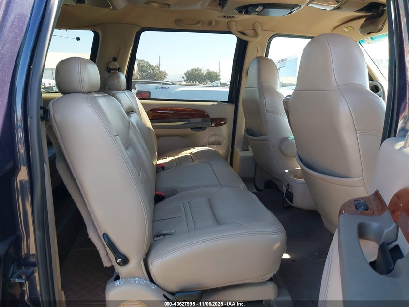 2001 Ford Excursion Limited VIN: 1FMNU43S21EC12820 Lot: 43627995