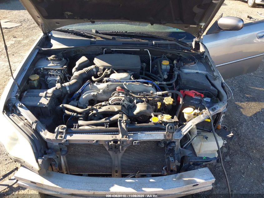 2008 Subaru Legacy 2.5I VIN: 4S3BL616587208626 Lot: 43628118