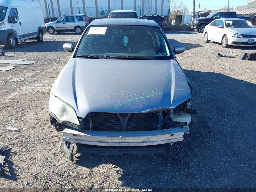 2008 Subaru Legacy 2.5I VIN: 4S3BL616587208626 Lot: 43628118