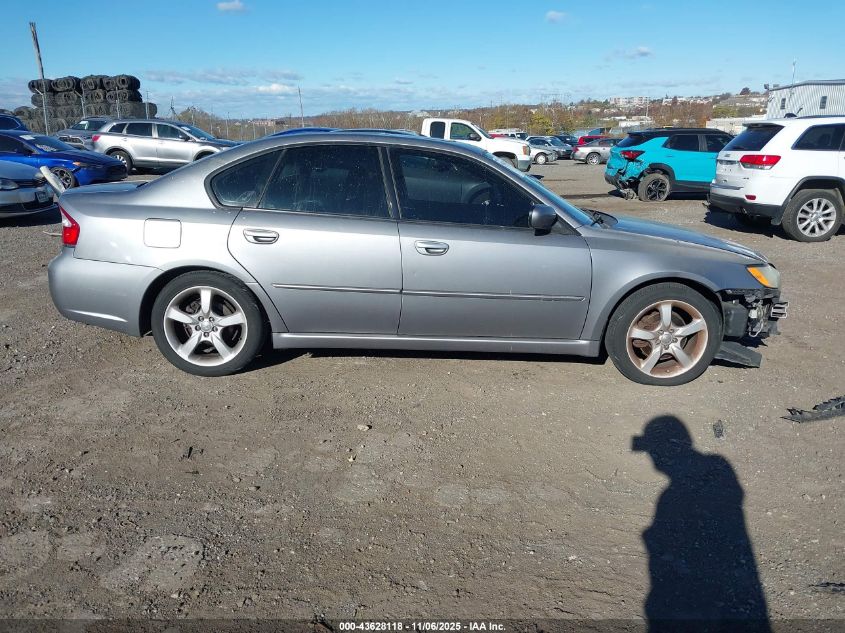 2008 Subaru Legacy 2.5I VIN: 4S3BL616587208626 Lot: 43628118