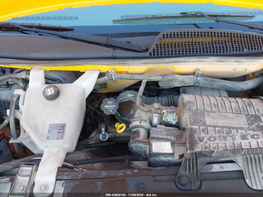 2016 Chevrolet Express Cutaway 4500 VIN: 1GB6GUBG3G1178145 Lot: 43628146