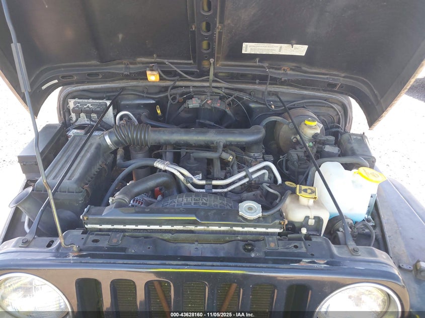 2001 Jeep Wrangler Sport VIN: 1J4FA49S01P375327 Lot: 43628160