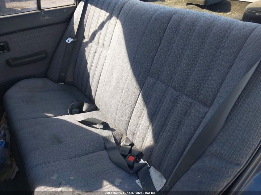 1989 Toyota Corolla Dlx VIN: JT2AE92E4K3190690 Lot: 43628174