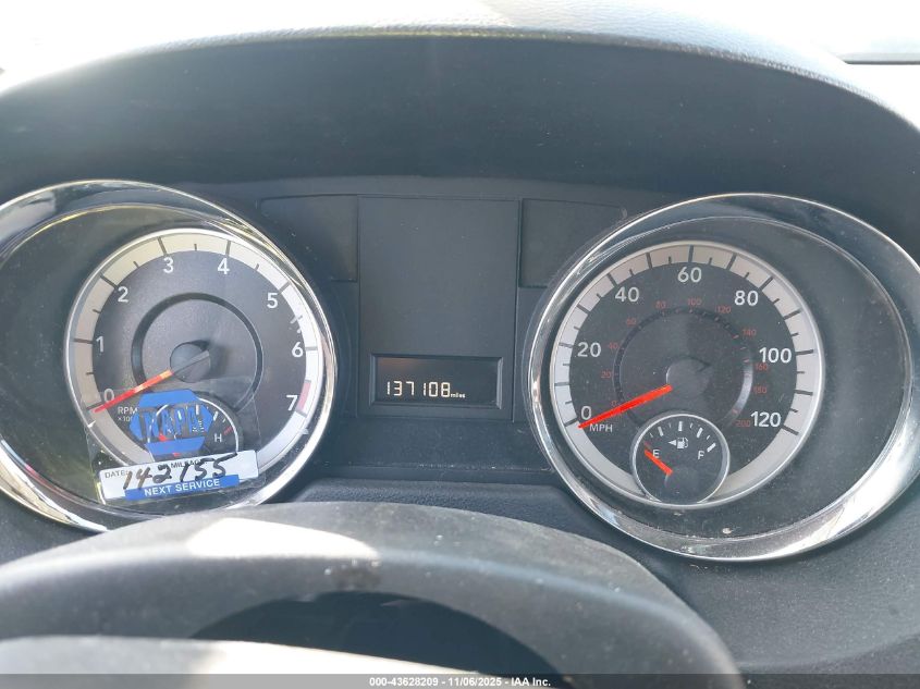 2013 Dodge Grand Caravan Se VIN: 2C4RDGBG4DR505842 Lot: 43628209