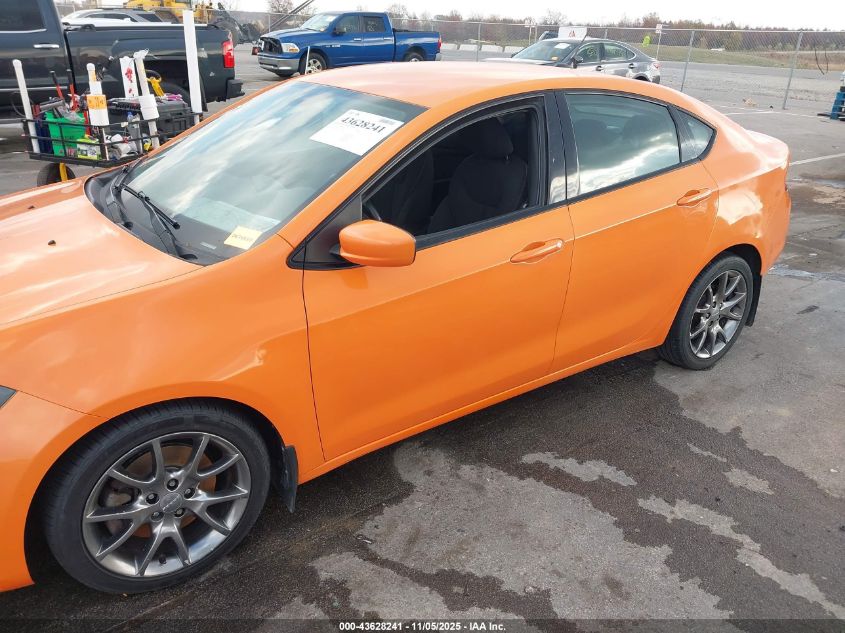 2013 Dodge Dart Sxt VIN: 1C3CDFBA3DD337694 Lot: 43628241