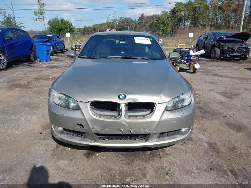 2008 BMW 328I VIN: WBAWL13538PX17989 Lot: 43628249
