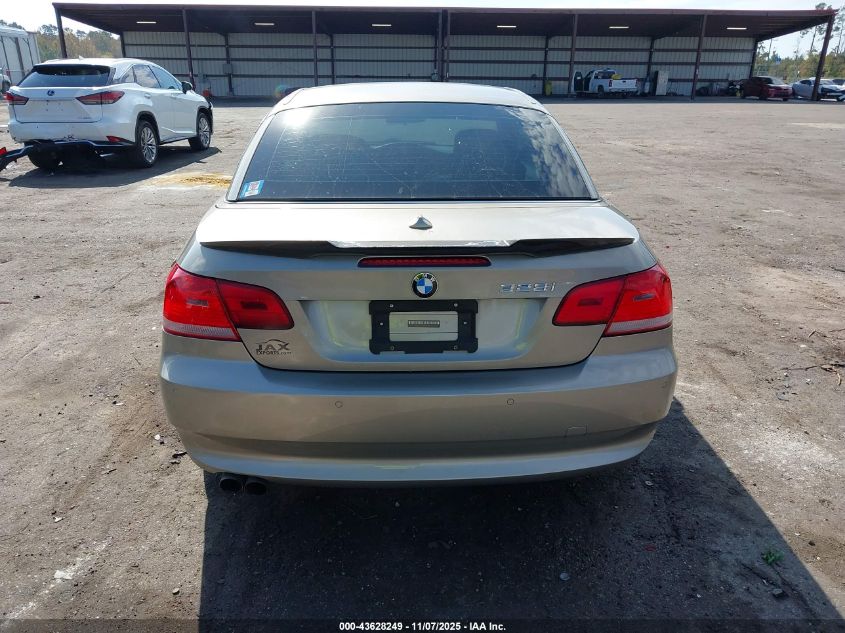 2008 BMW 328I VIN: WBAWL13538PX17989 Lot: 43628249