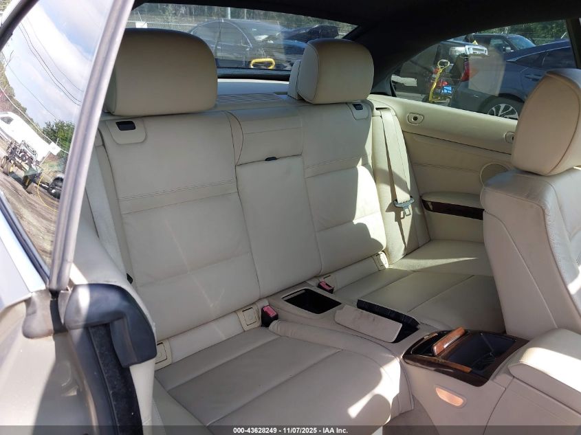 2008 BMW 328I VIN: WBAWL13538PX17989 Lot: 43628249