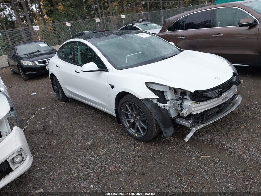 2021 TESLA MODEL 3 LONG RANGE DUAL MOTOR ALL-WHEEL DRIVE - 5YJ3E1EB3MF003111