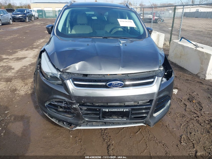 2016 Ford Escape Titanium VIN: 1FMCU9J9XGUA51989 Lot: 43628298