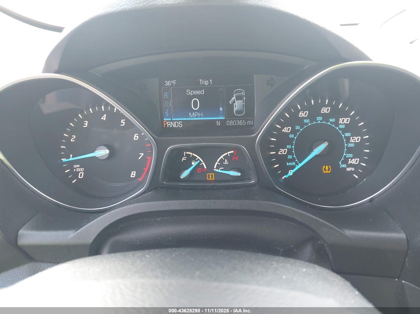 2016 Ford Escape Titanium VIN: 1FMCU9J9XGUA51989 Lot: 43628298