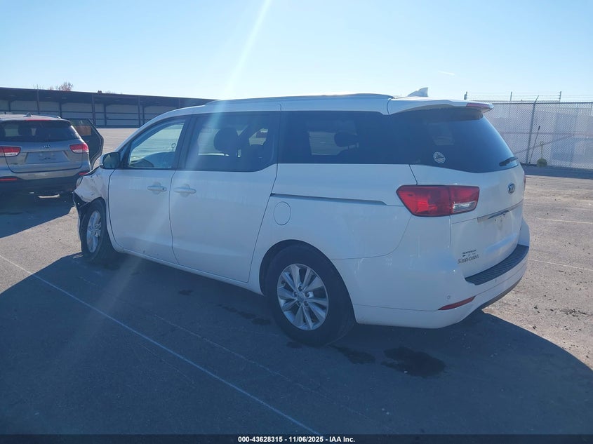 2016 KIA SEDONA LX KNDMB5C18G6188321