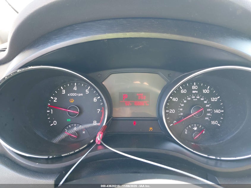 2016 KIA SEDONA LX KNDMB5C18G6188321