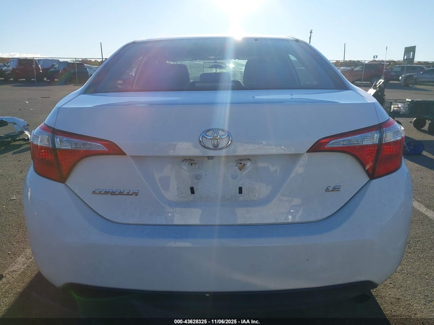 2014 TOYOTA COROLLA LE - 2T1BURHEXEC200205
