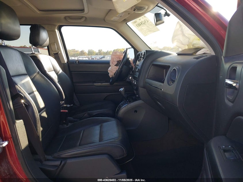 2017 JEEP PATRIOT HIGH ALTITUDE FWD 1C4NJPFA6HD207637